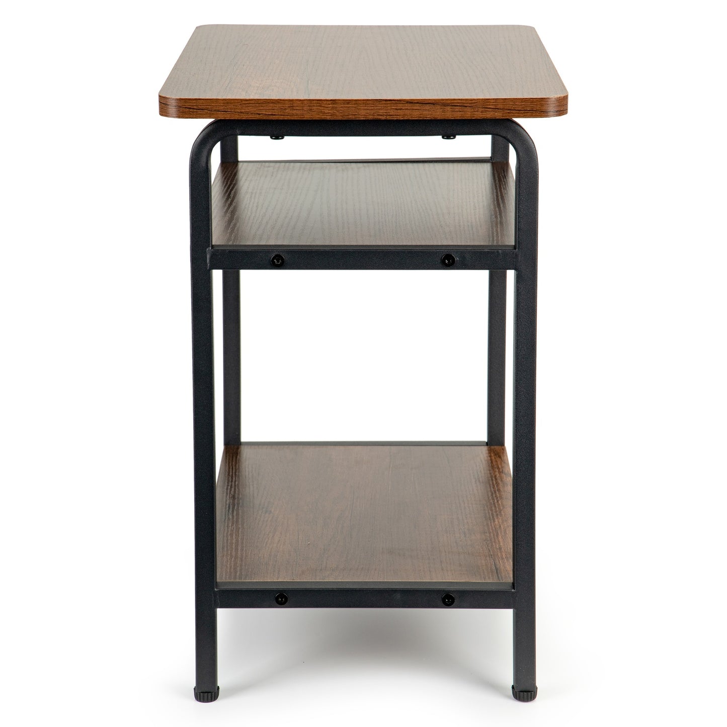 3-Level Loft Coffee Table, Metal Frame, MDF Top
