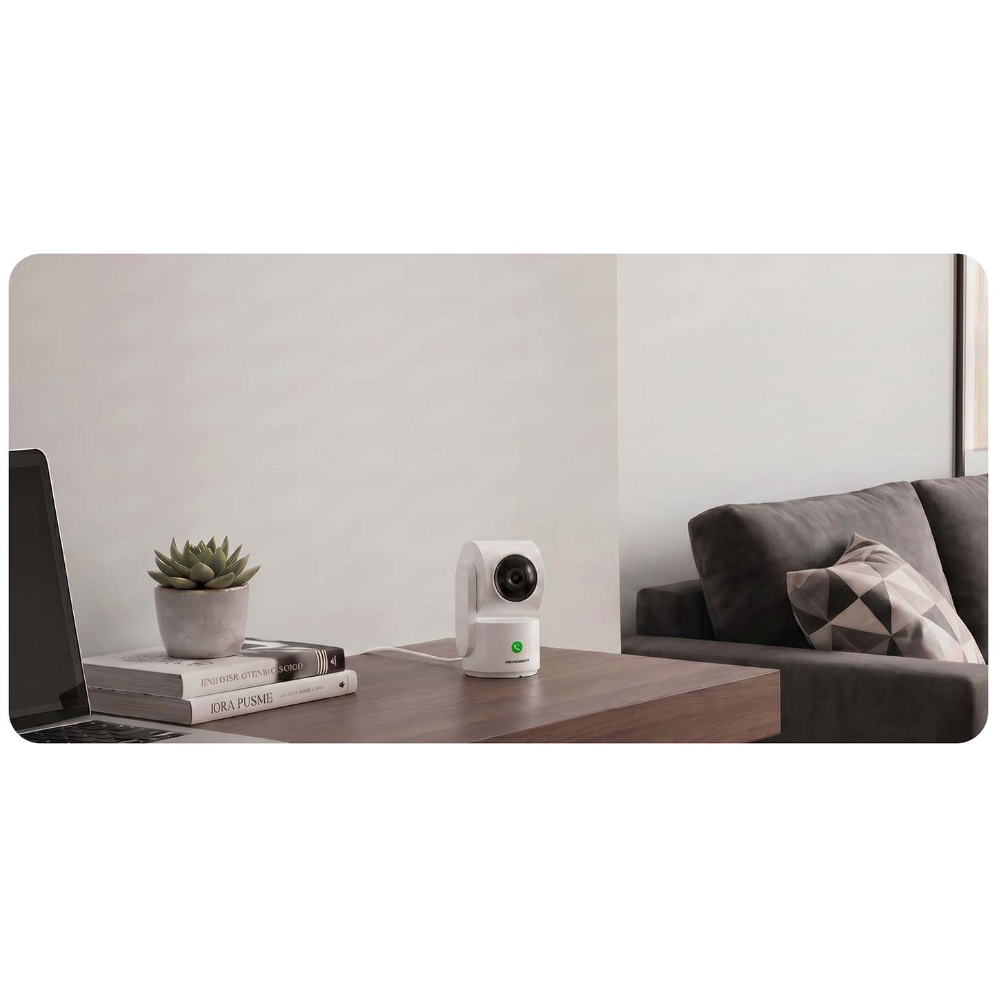 3MP WiFi PTZ IP Camera with Night Vision & Audio
