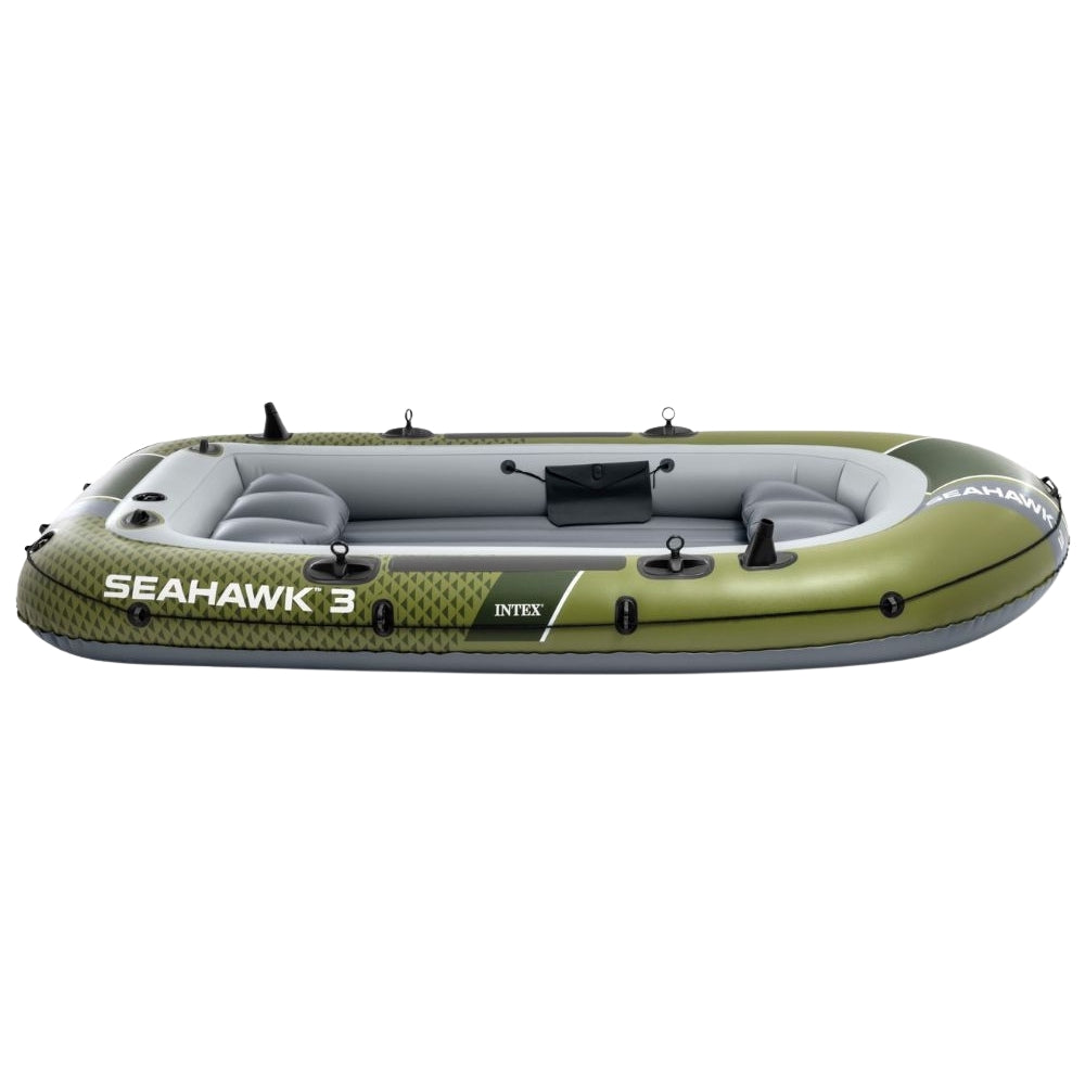 3-Person Inflatable Boat with Pump & Oars, PVC Material
