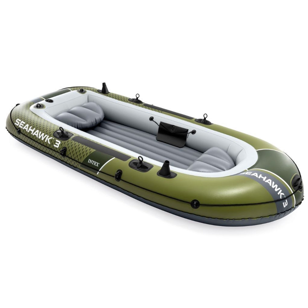 3-Person Inflatable Boat with Pump & Oars, PVC Material