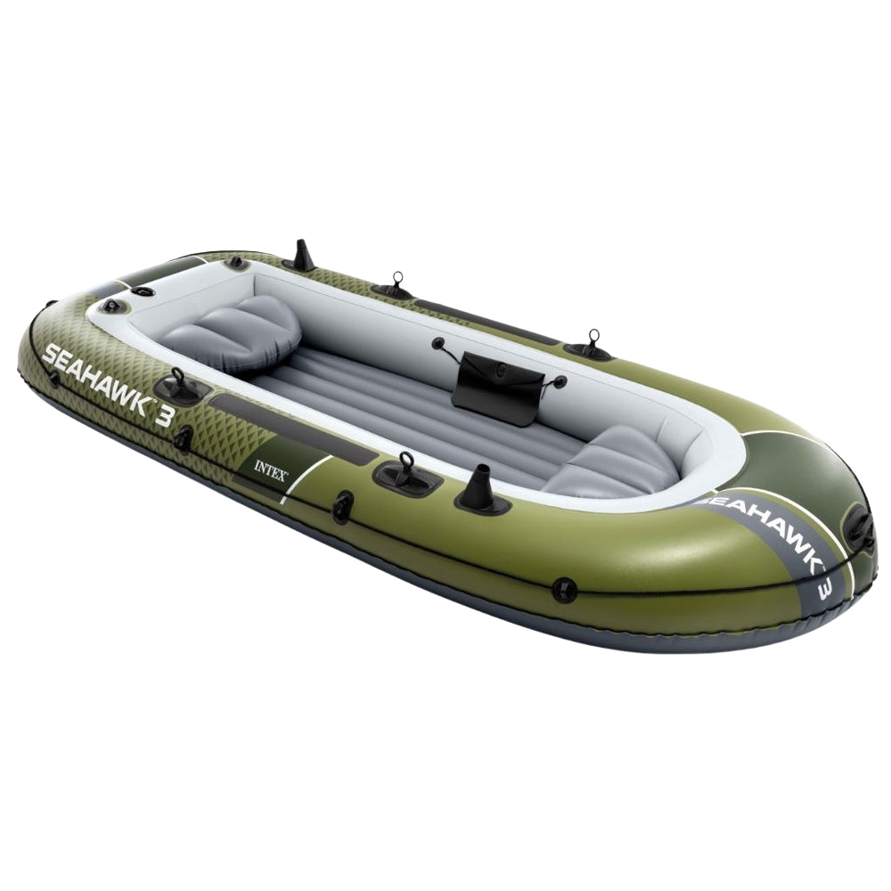 3-Person Inflatable Boat with Pump & Oars, PVC Material