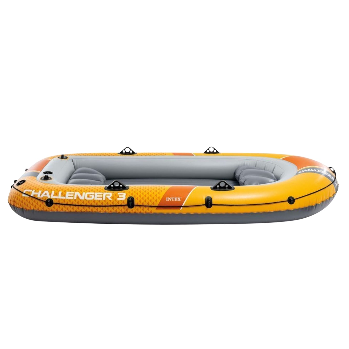 3-Person Inflatable Boat with Pump and Oars