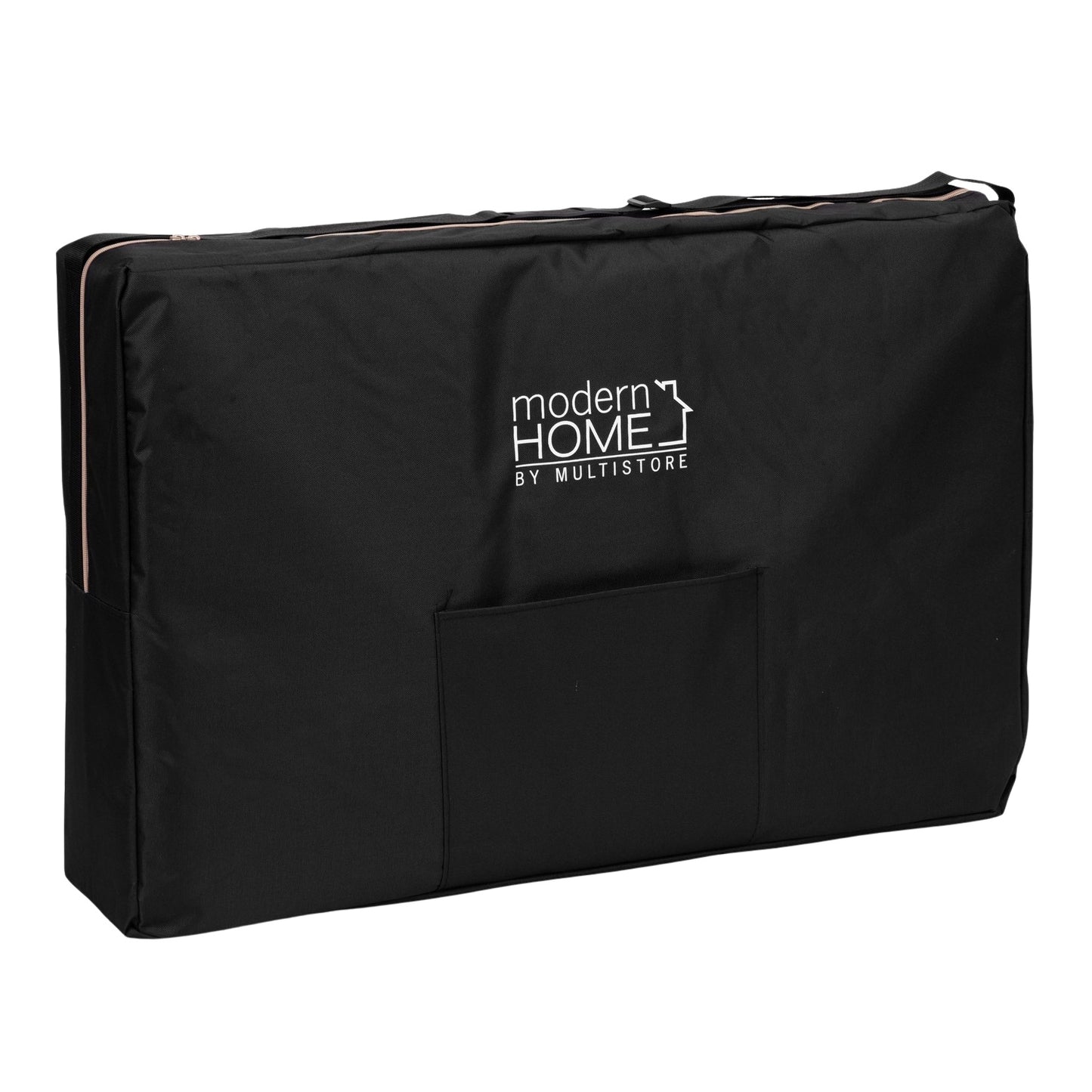 3-Section Foldable Wooden Massage Table with Carry Bag