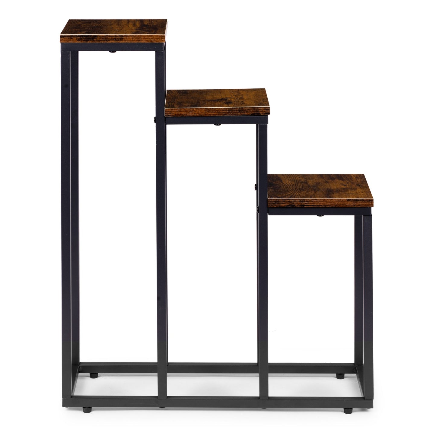 3-Tier Plant Stand – Steel, Chipboard Shelves