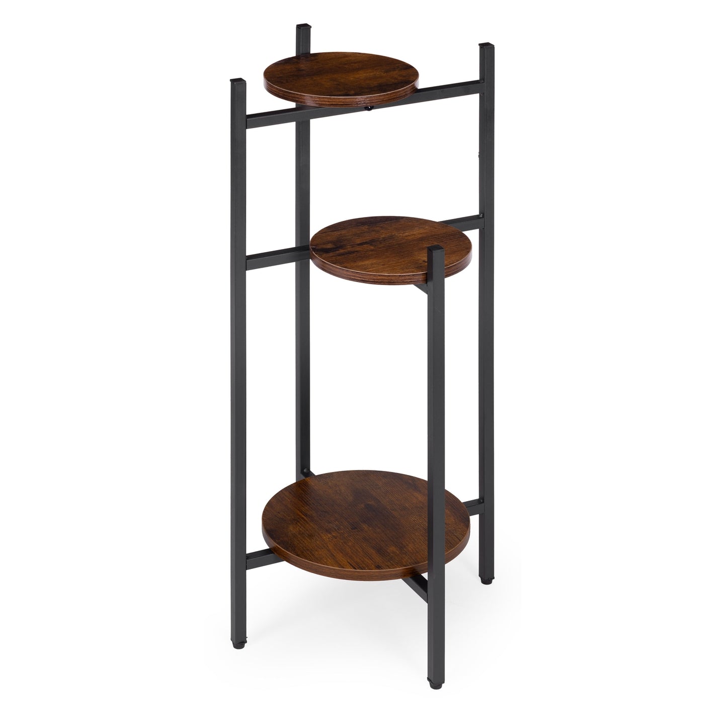 3-Tier Steel Plant Stand – Indoor/Outdoor Use
