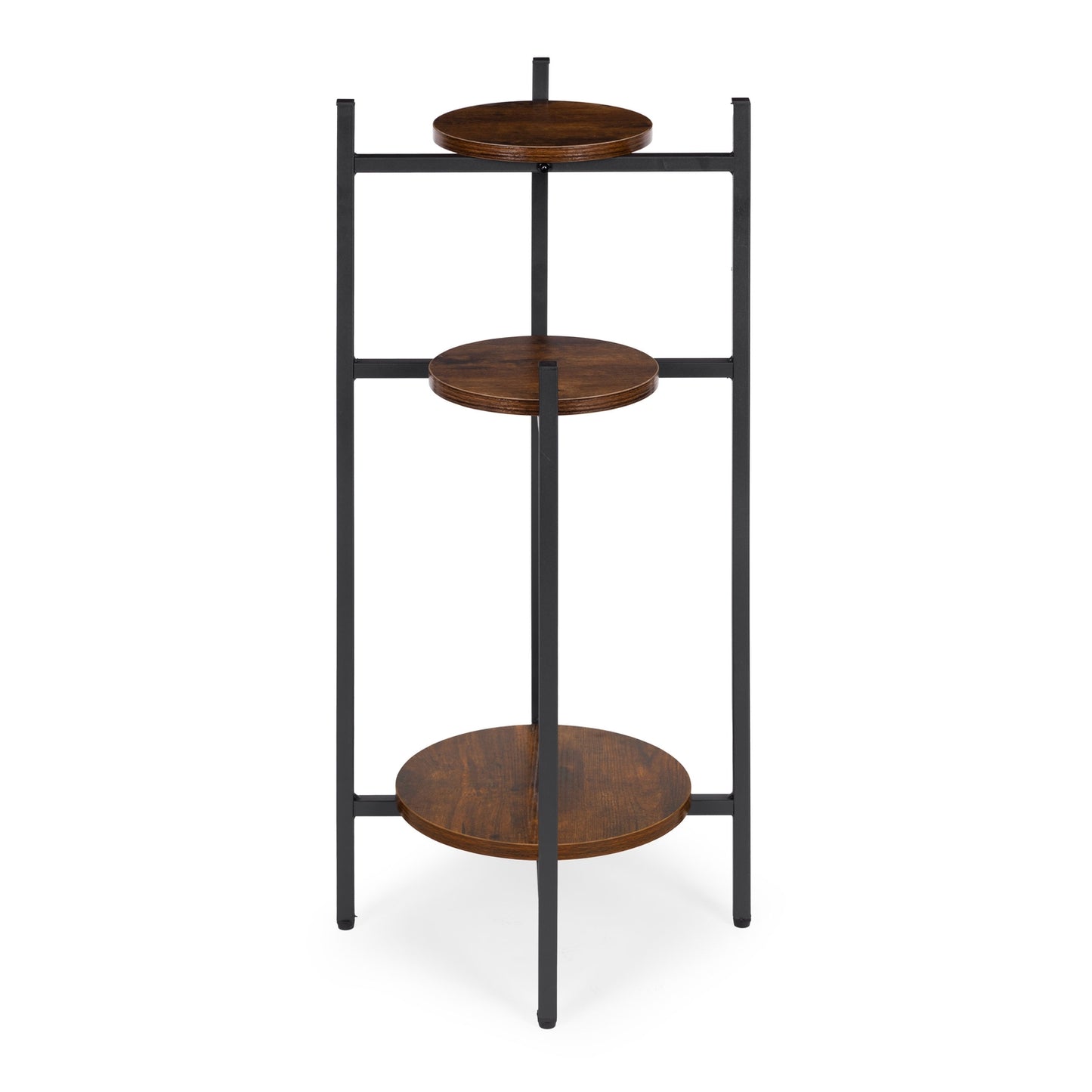 3-Tier Steel Plant Stand – Indoor/Outdoor Use