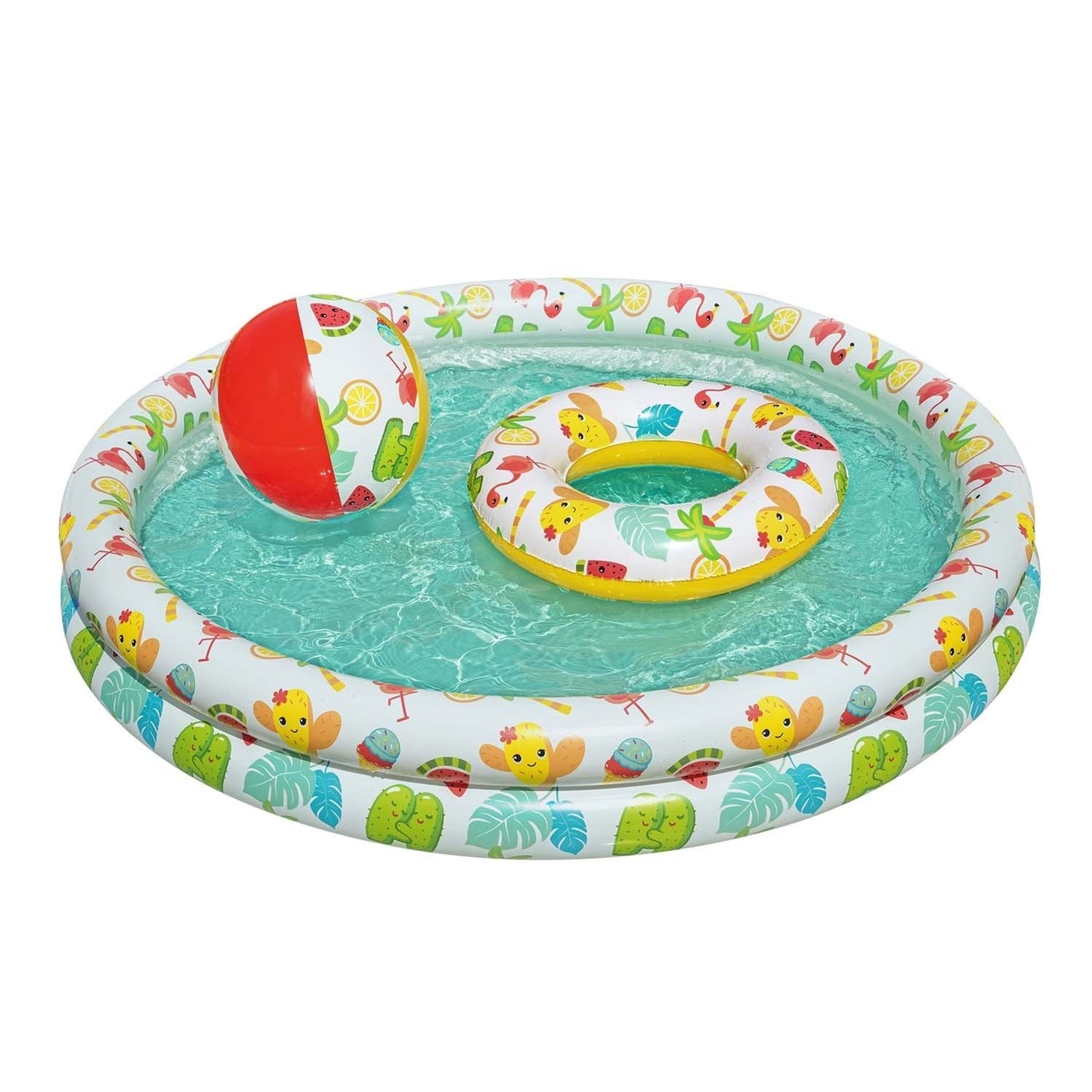 3in1 Children's pool 122 x 20 cm + CIRCLE + BALL Bestway 51124