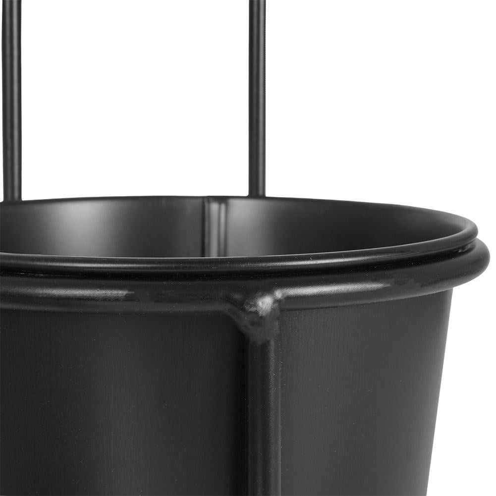 3-level Flower stand in Matt Black for Indoors/Outdoors