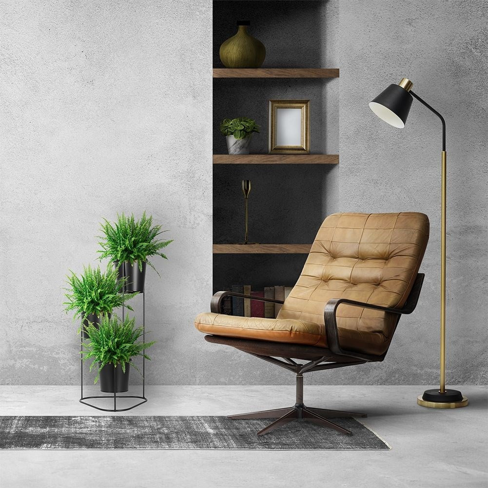 3-level Flower stand in Matt Black for Indoors/Outdoors