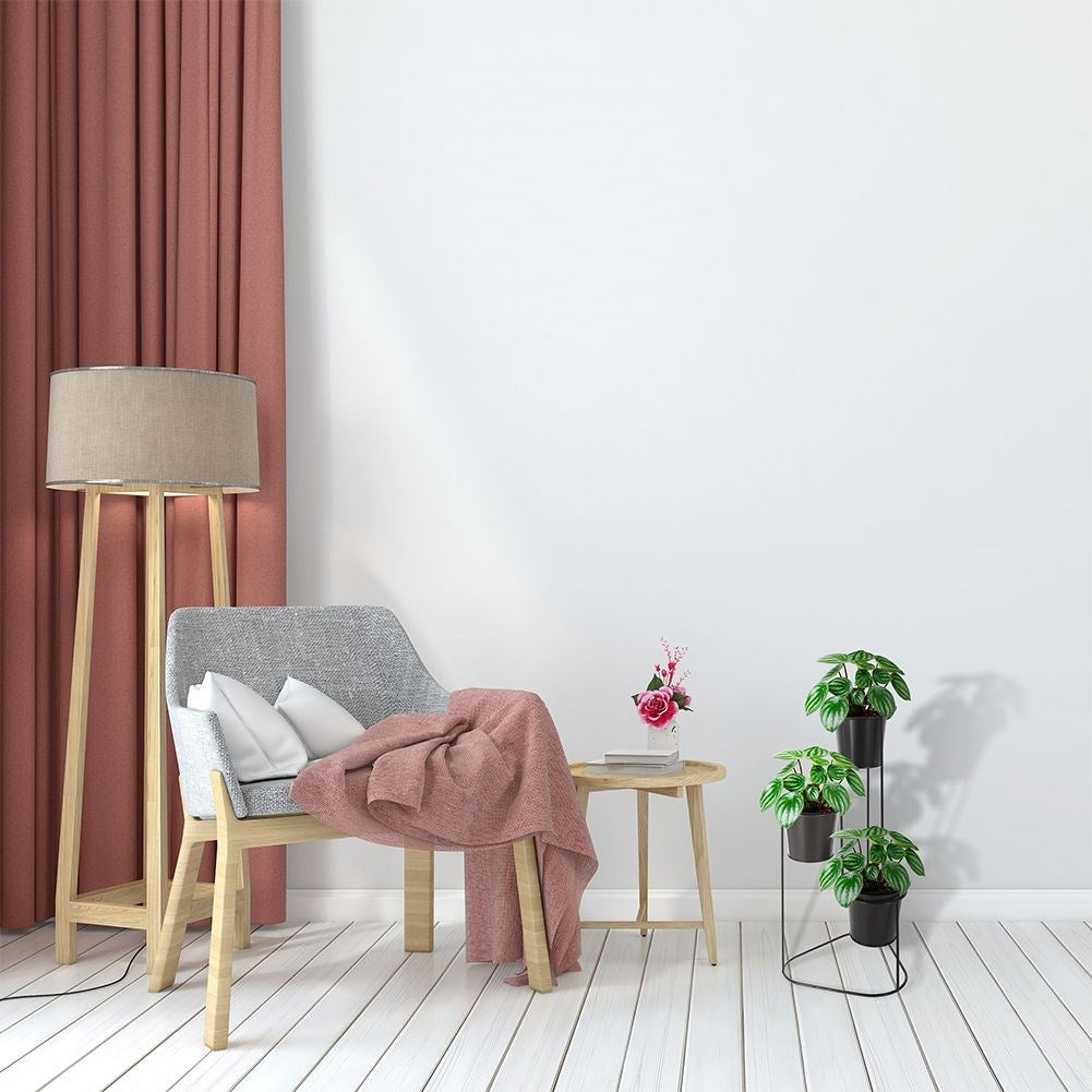 3-level Flower stand in Matt Black for Indoors/Outdoors