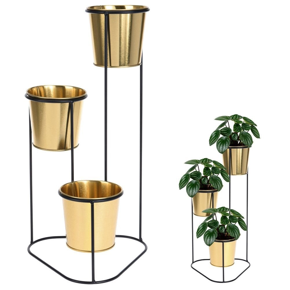 3-level plant stand for flowers and plants