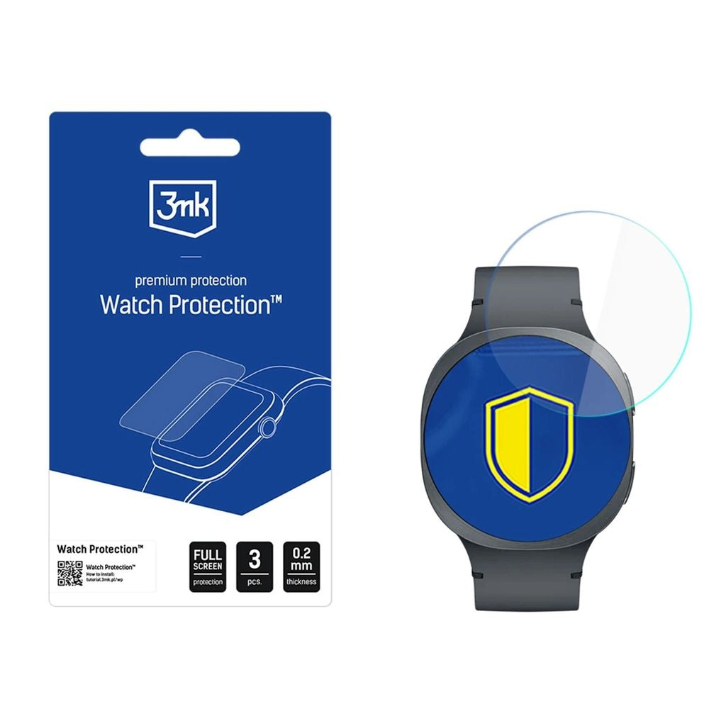 3mk screen protector for Samsung Galaxy Watch 8 Classic FlexibleGlass hybrid