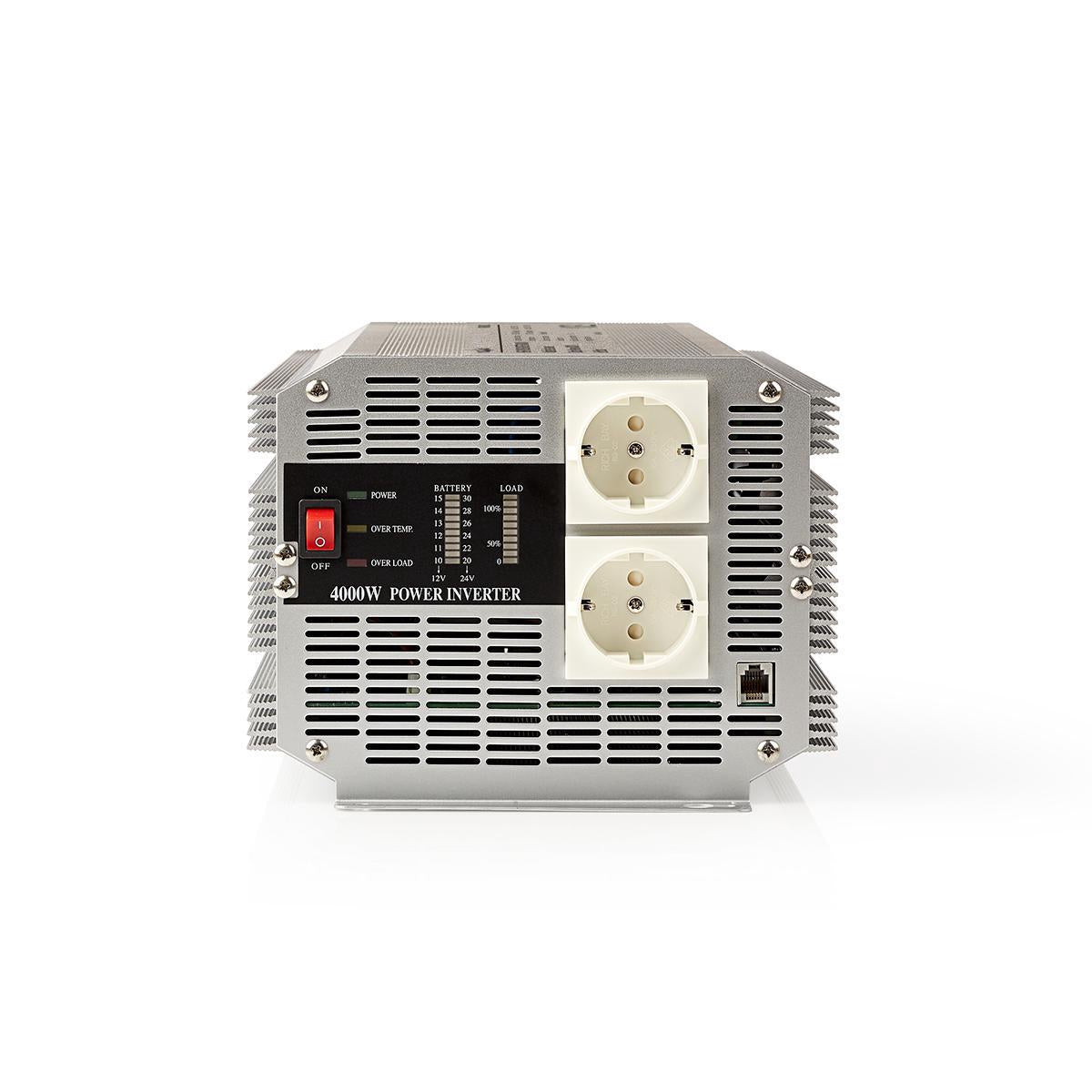 4000W Modified Sine Wave Power Inverter, 12V to 230V AC