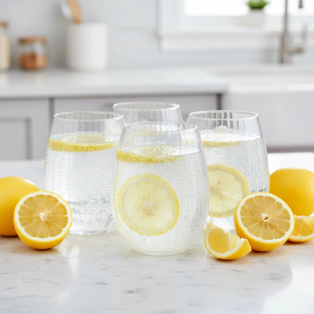 400 ml Glasses Set of 4 – Dishwasher Safe