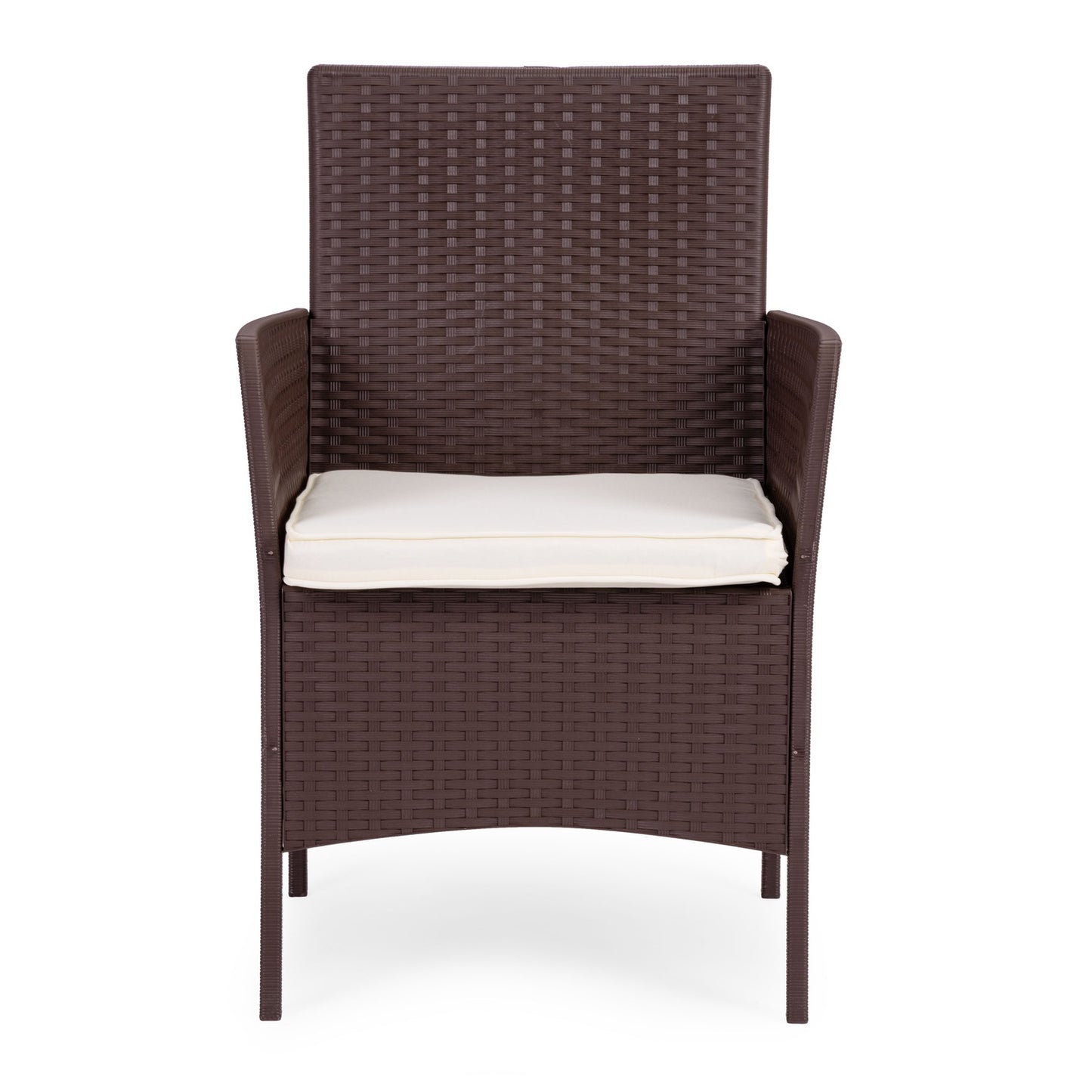 4-Person Garden Furniture Set with Table and Bench