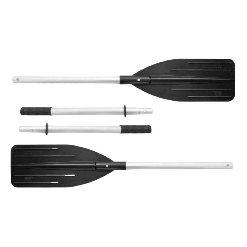 4-Person Inflatable Boat with Pump, Oars, and Bag