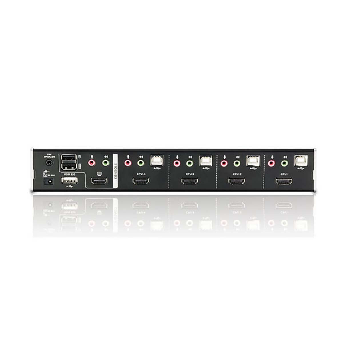 4-Port HDMI KVM Switch with Audio & USB Hub