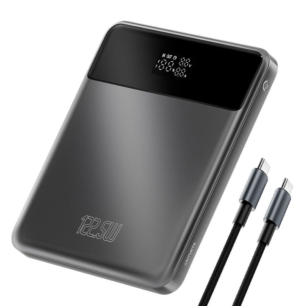 4Smarts Power Bank Enterprise Slim 20000mAh 122.5W - space grey
