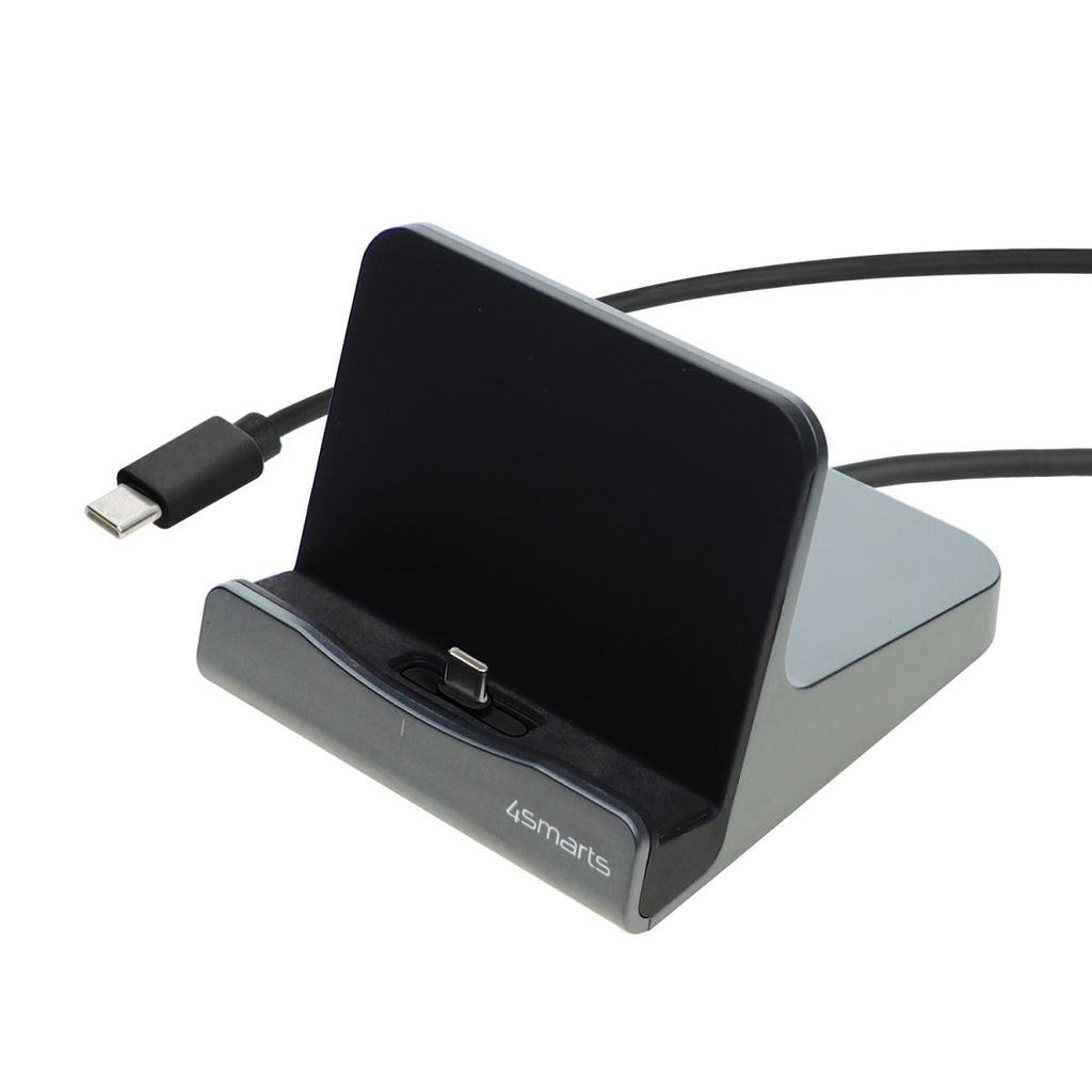 4Smarts VoltDock Tablet Charging Station USB-C, 60W - Gunmetal