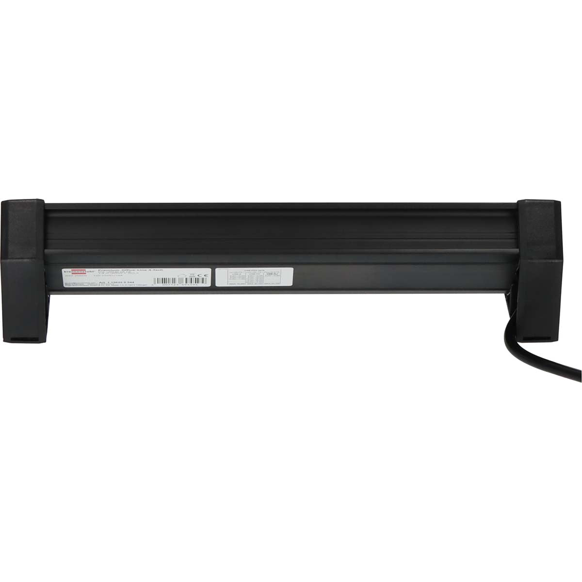 4-Way Power Strip with USB C PD, 1.8m Cable, Black