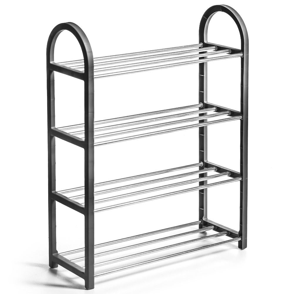 4-level shoe shelf for order and order in the hall
