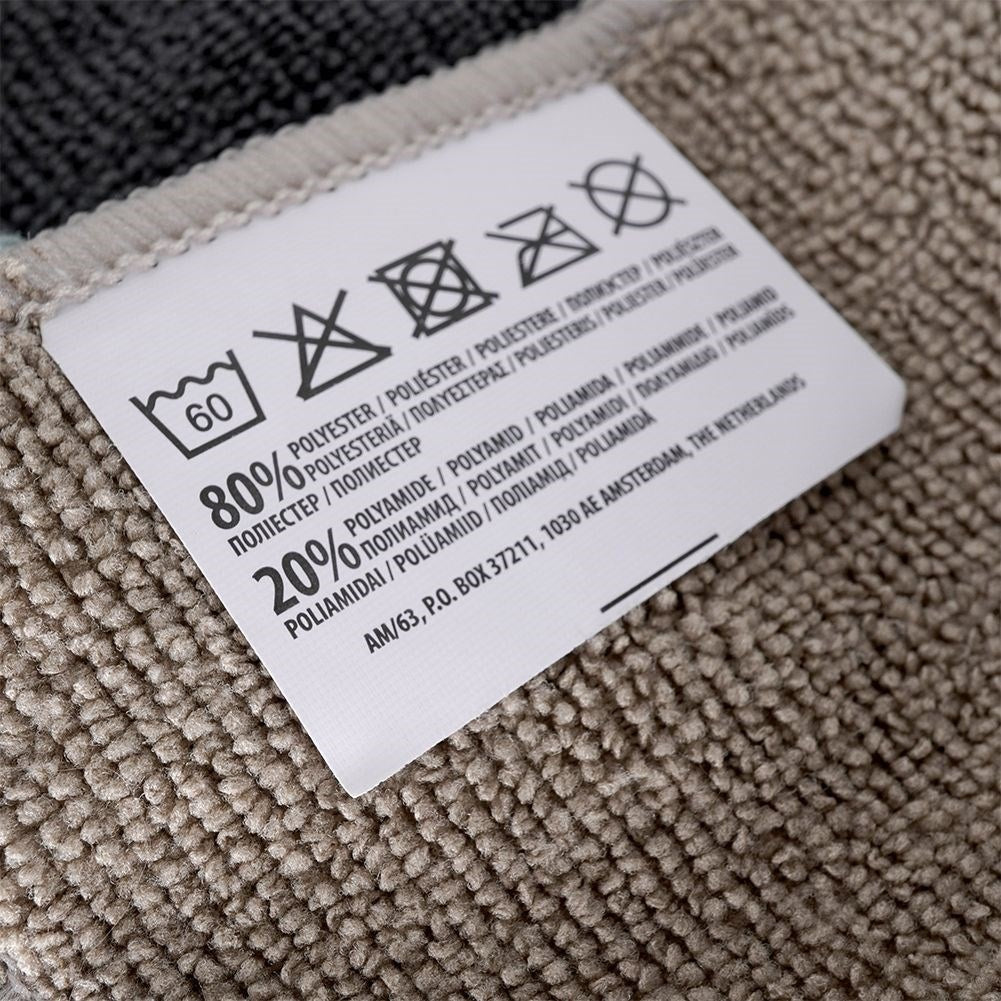 4-pack microfiber kitchen towels: Absorbent, chemical-free cleaning