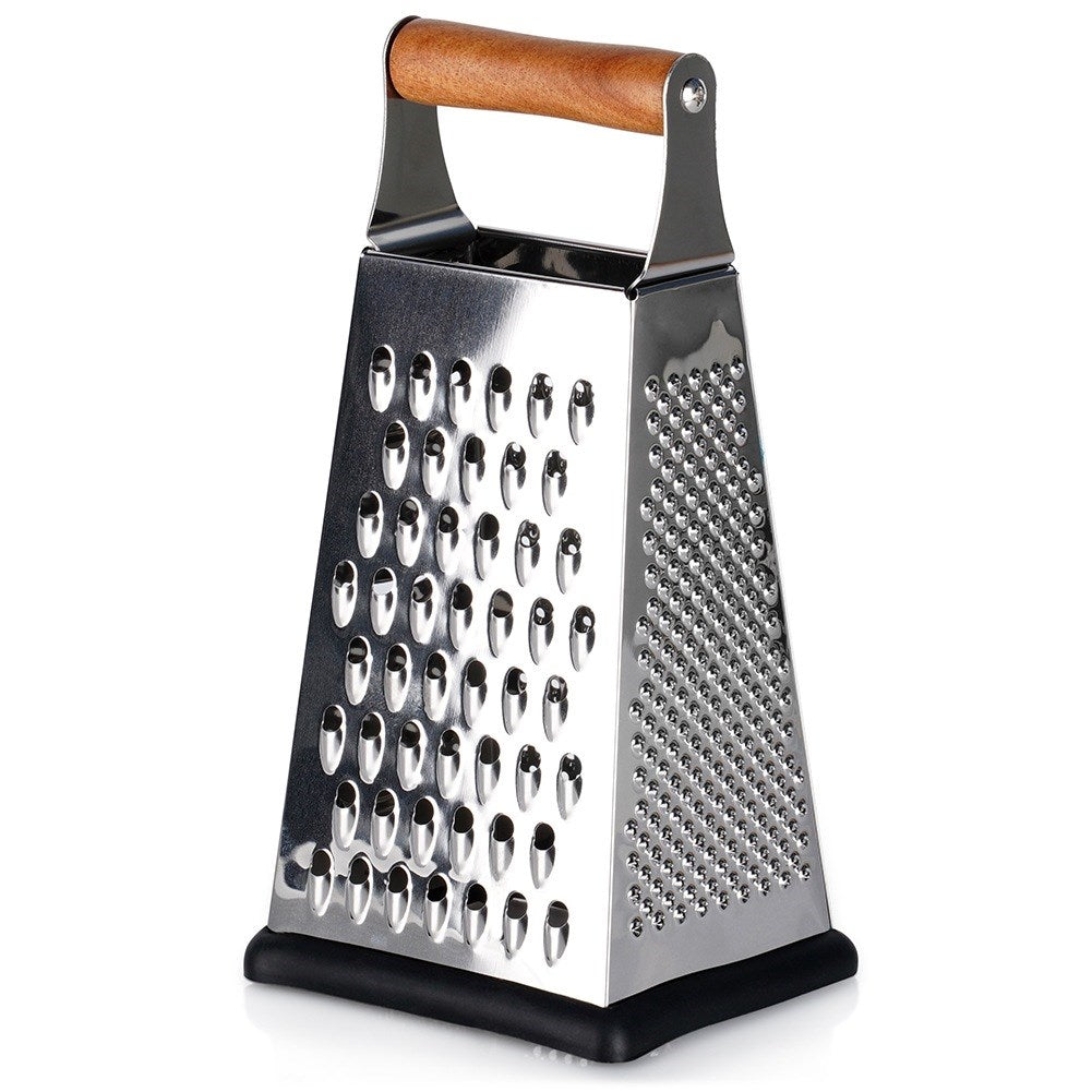 4-sided steel kitchen grater 22 cm