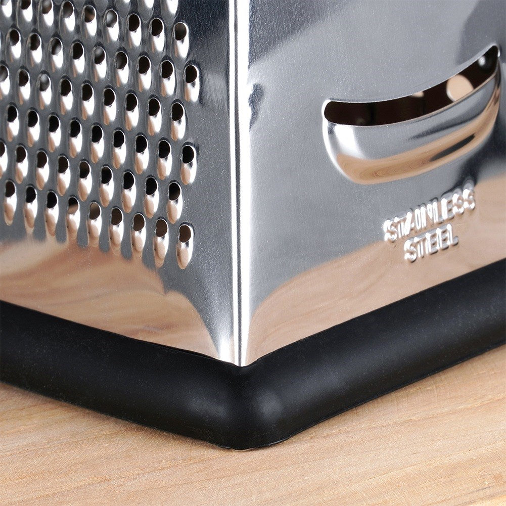 4-sided steel kitchen grater 22 cm