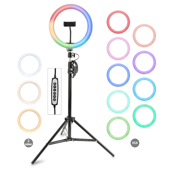 4smarts LoomiPod RGB Ring Light - Black