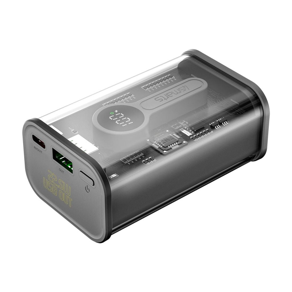 4smarts Powerbank Lucid Block 9000mAh 22.5W - Grey