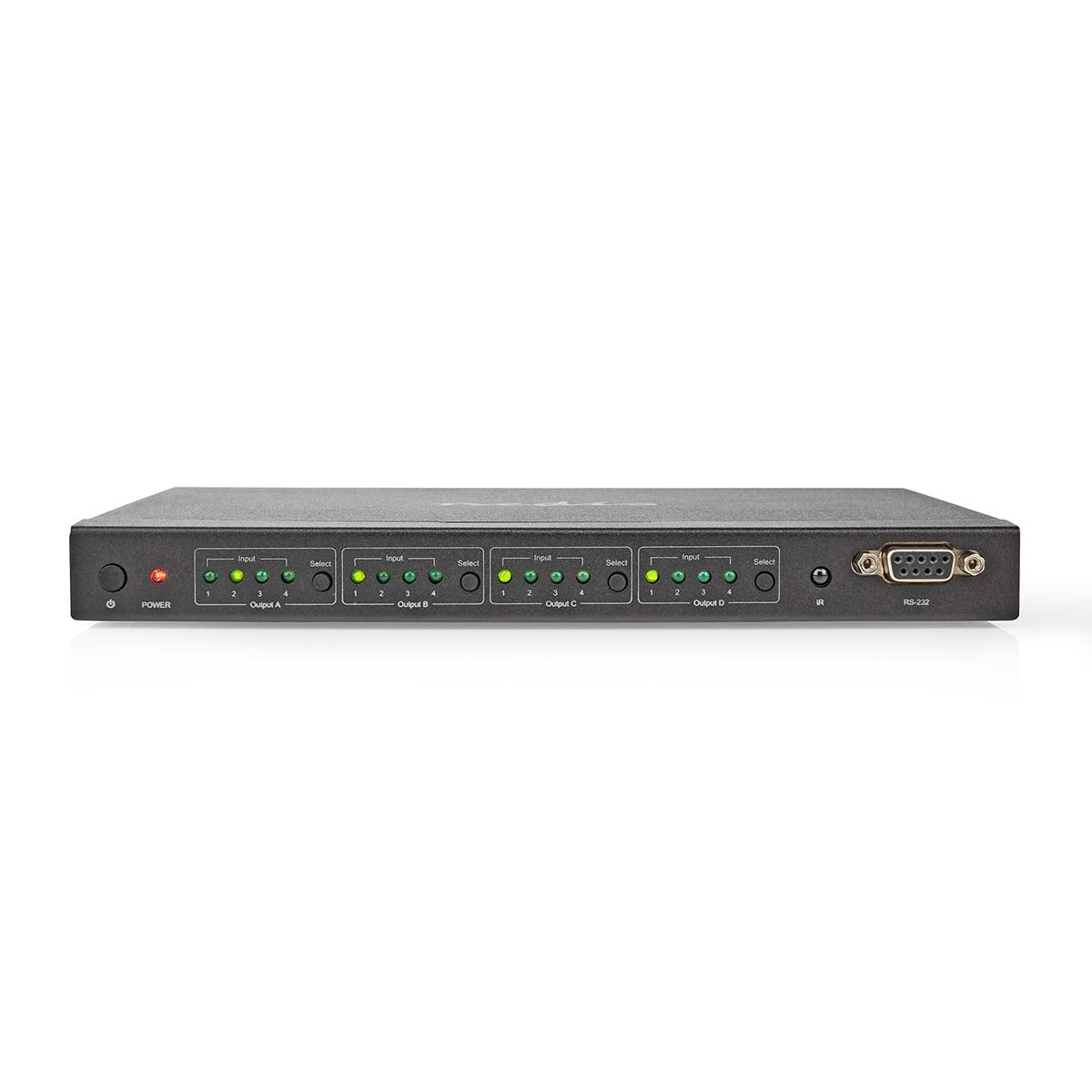 4x4 HDMI Matrix Switch, 4K@60Hz, Remote Control