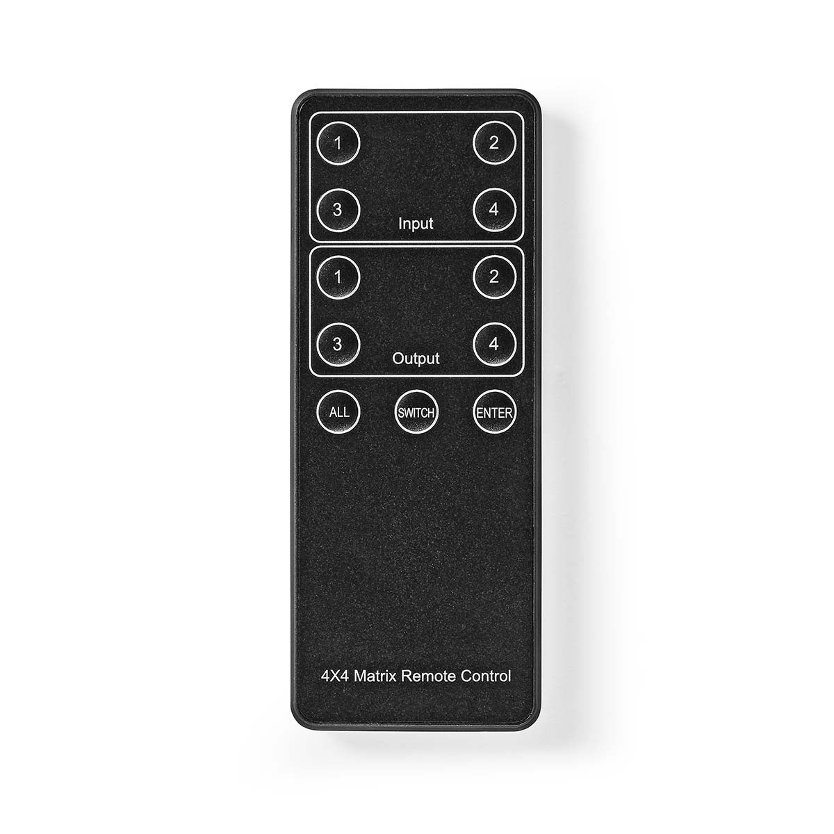 4x4 HDMI Matrix Switch, 4K@60Hz, Remote Control