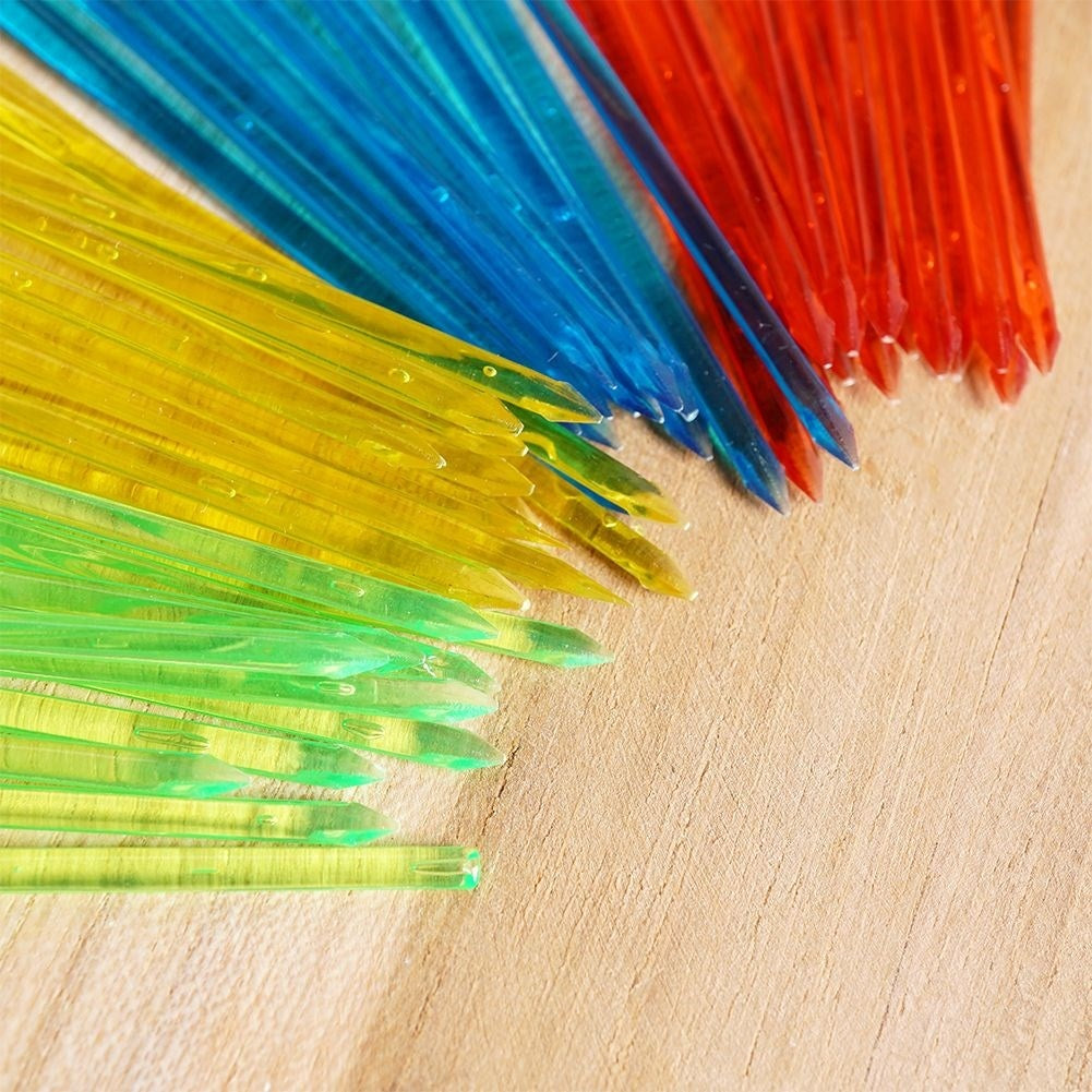 50 Chopsticks - Colorful Plastic, High Quality