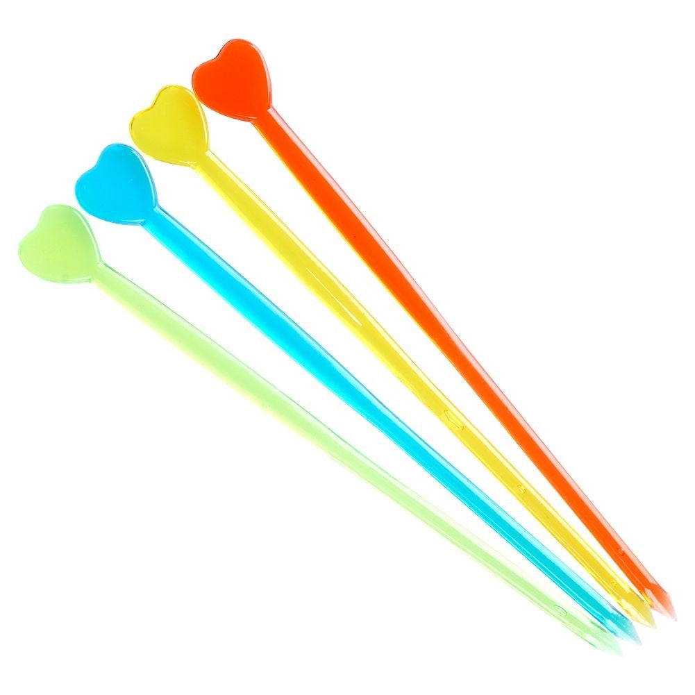 50 Chopsticks - Colorful Plastic, High Quality