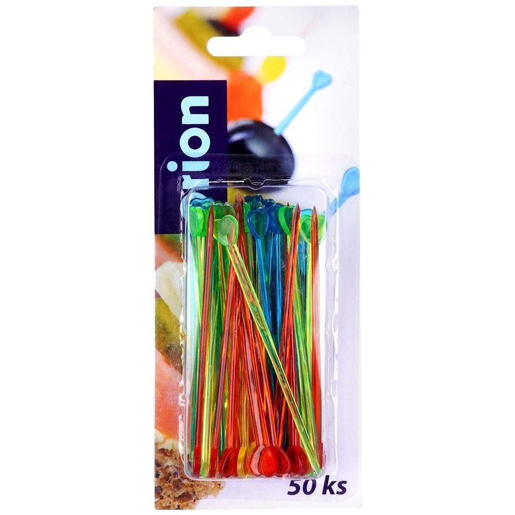 50 Chopsticks - Colorful Plastic, High Quality