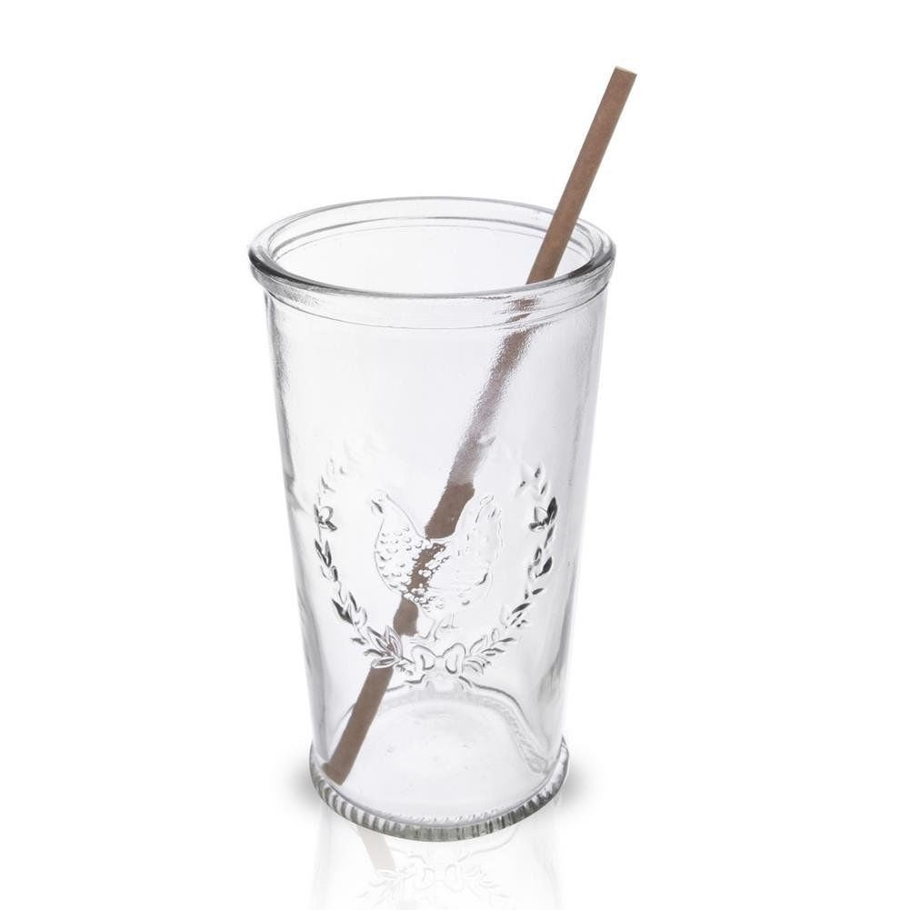 50 environmentally friendly paper straws for parties and drinks