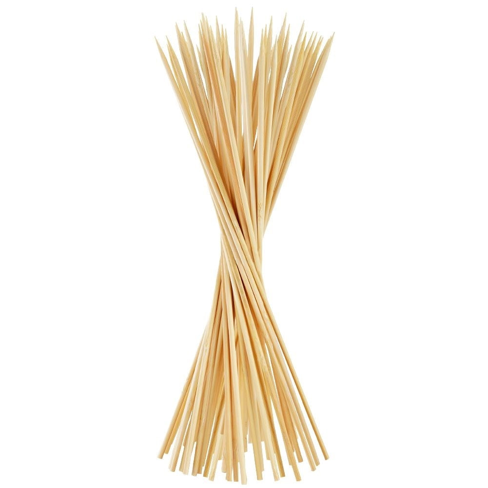 50-pack Long Bamboo Skewers - Perfect for All Skewers
