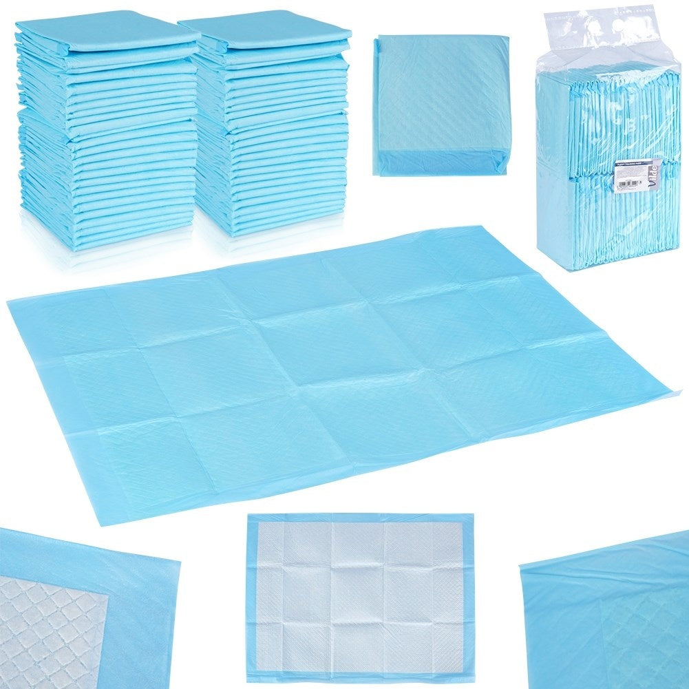 50-pack absorbent dog mats, protects floor 60x45 cm