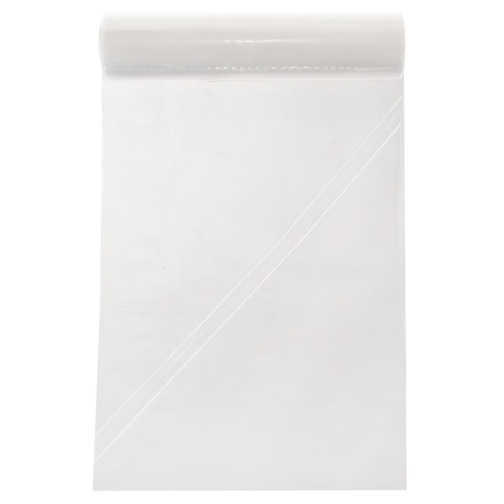 50-pack transparent alcohol bags on a roll for easy tear-off