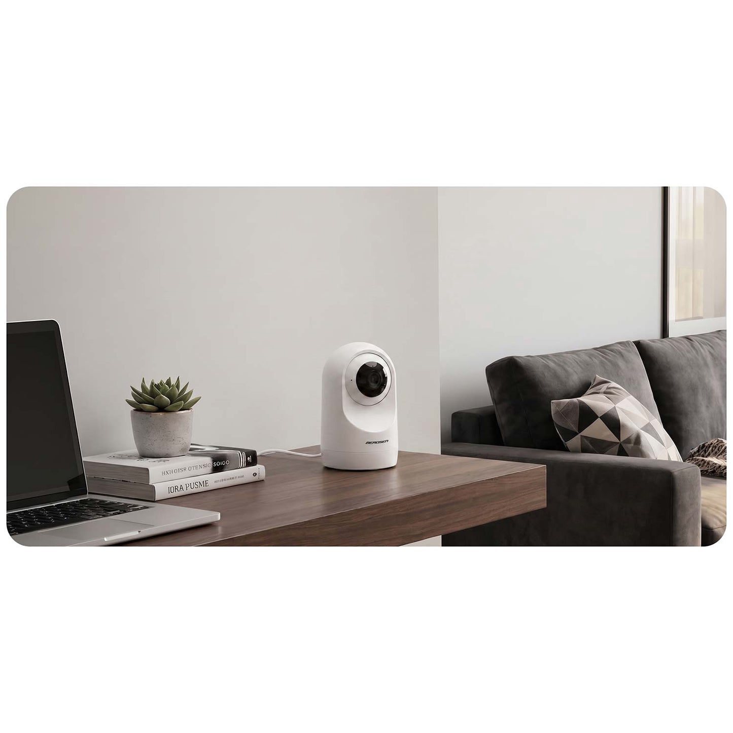 5MP WiFi PTZ IP Camera with Night Vision & Audio