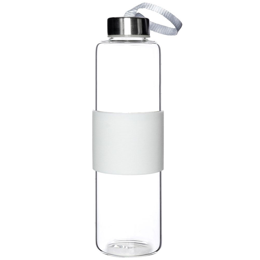 600 ml Borosilicate bottle with Silicone cover and Steel screw cap