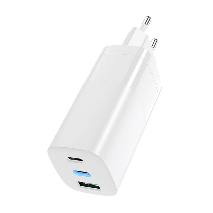 65W Charger, USB-C PD, Fast charging, MacBook Air, iPhone, etc. - White