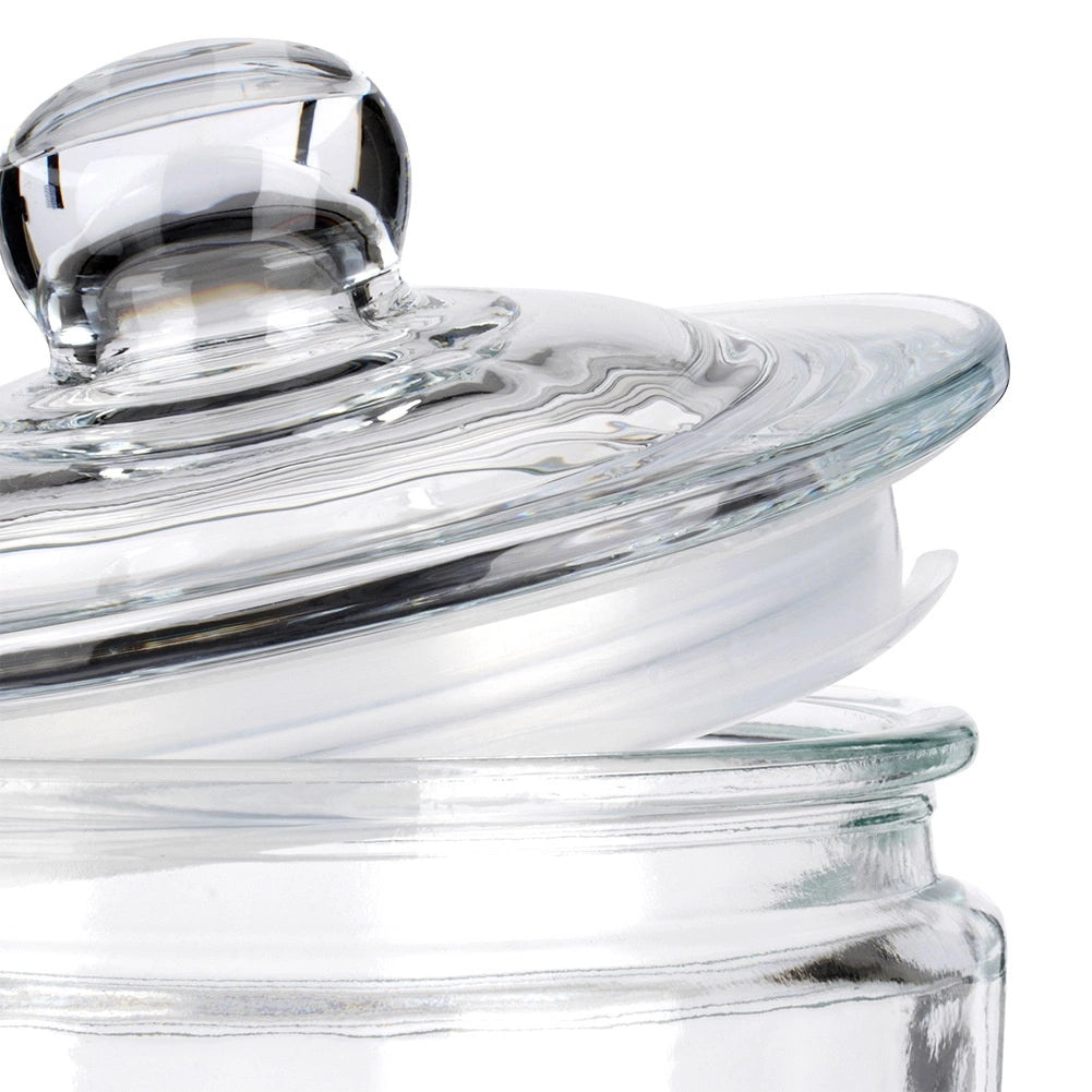 6L Glass Storage Jar with Airtight Lid
