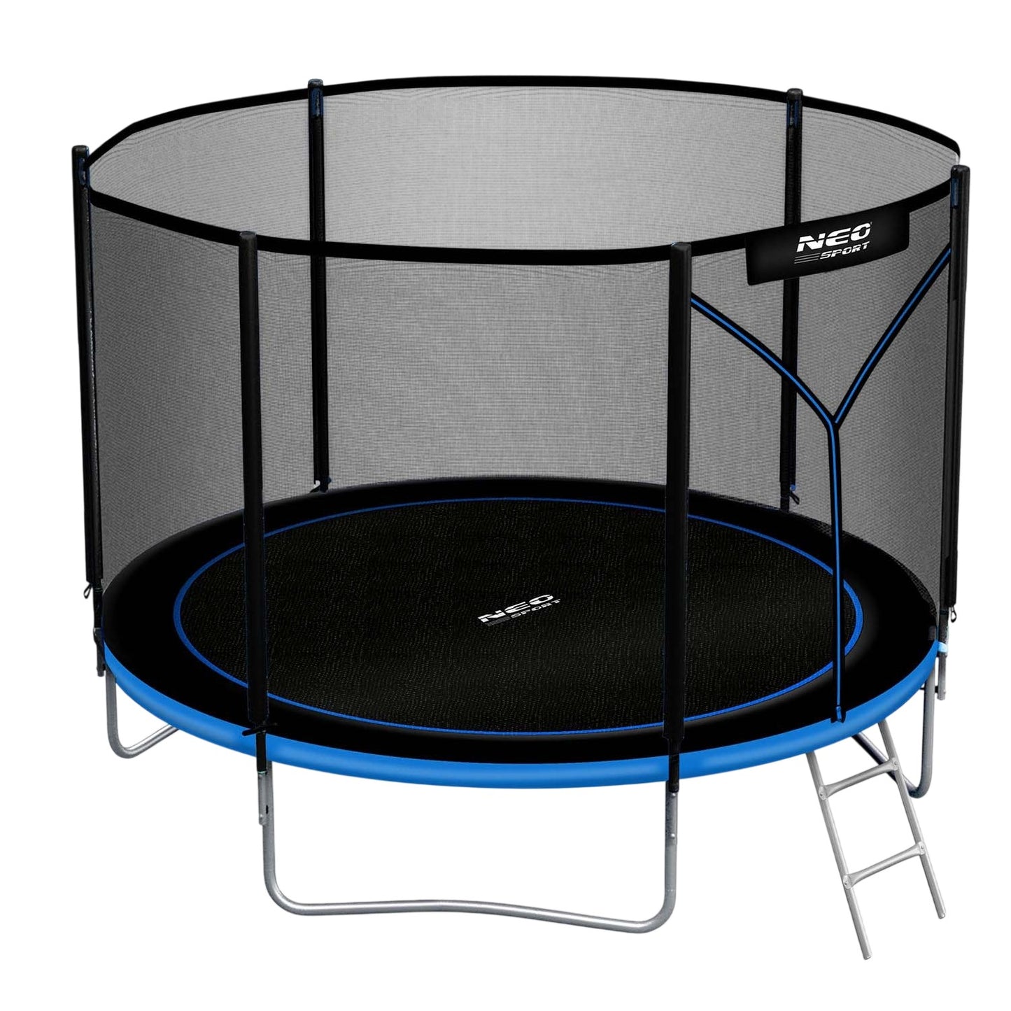 6ft/183cm Garden Trampoline with Outdoor Net and Ladder Neo-Sport