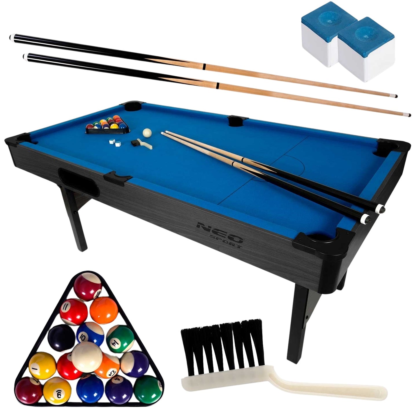 6ft Billiard Table Set with Accessories – Home Use