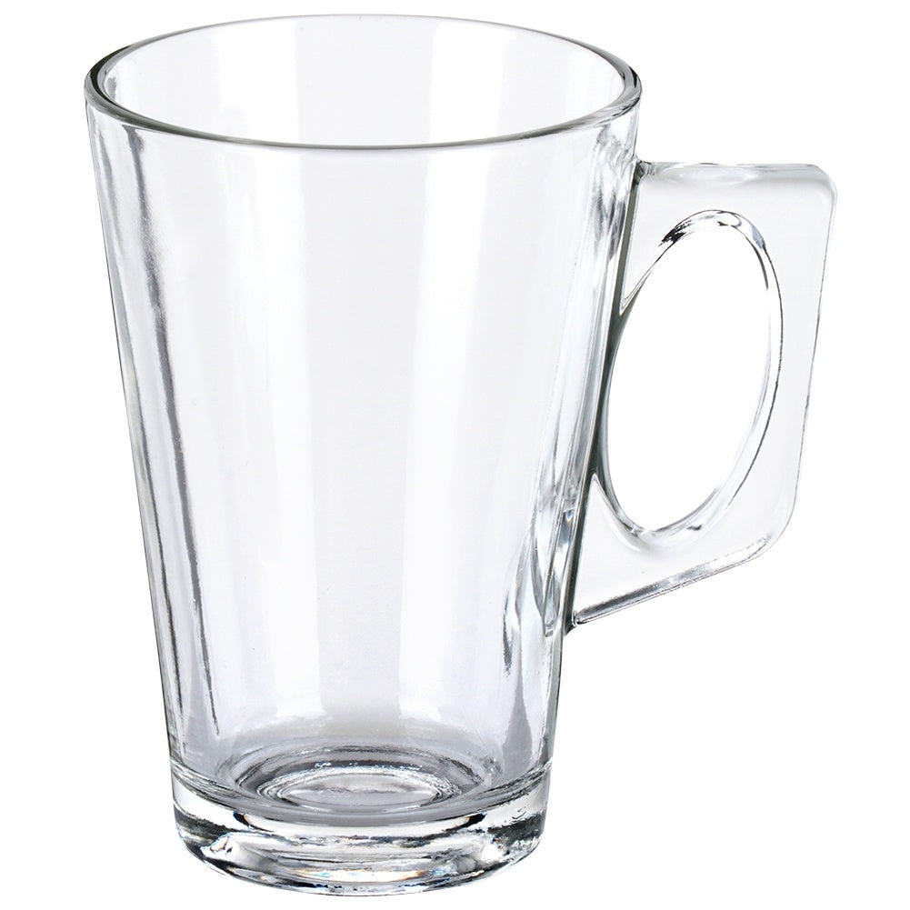 6 glasses with handles: Perfect for coffee, tea and dishwasher safe