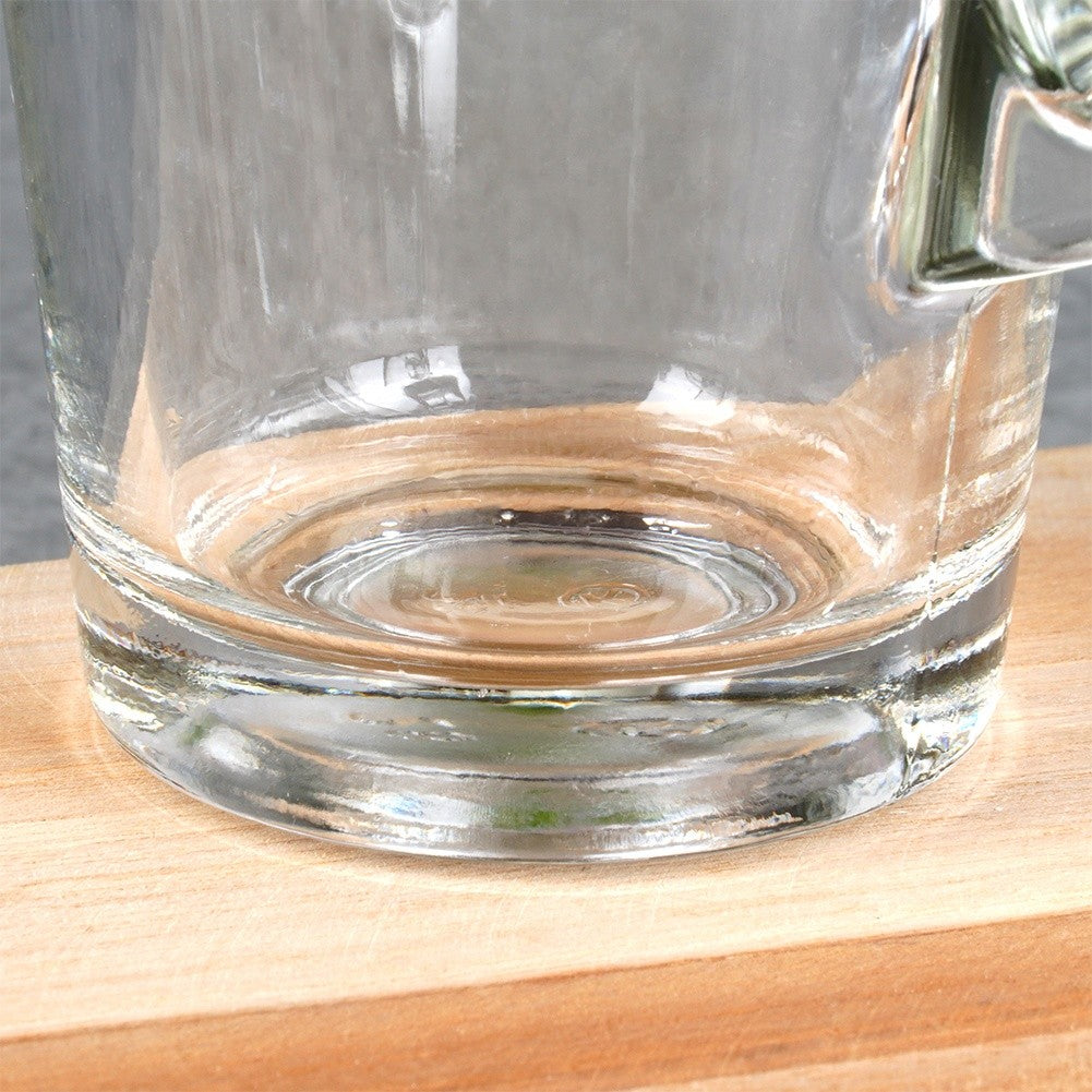 6 glasses with handles: Perfect for coffee, tea and dishwasher safe