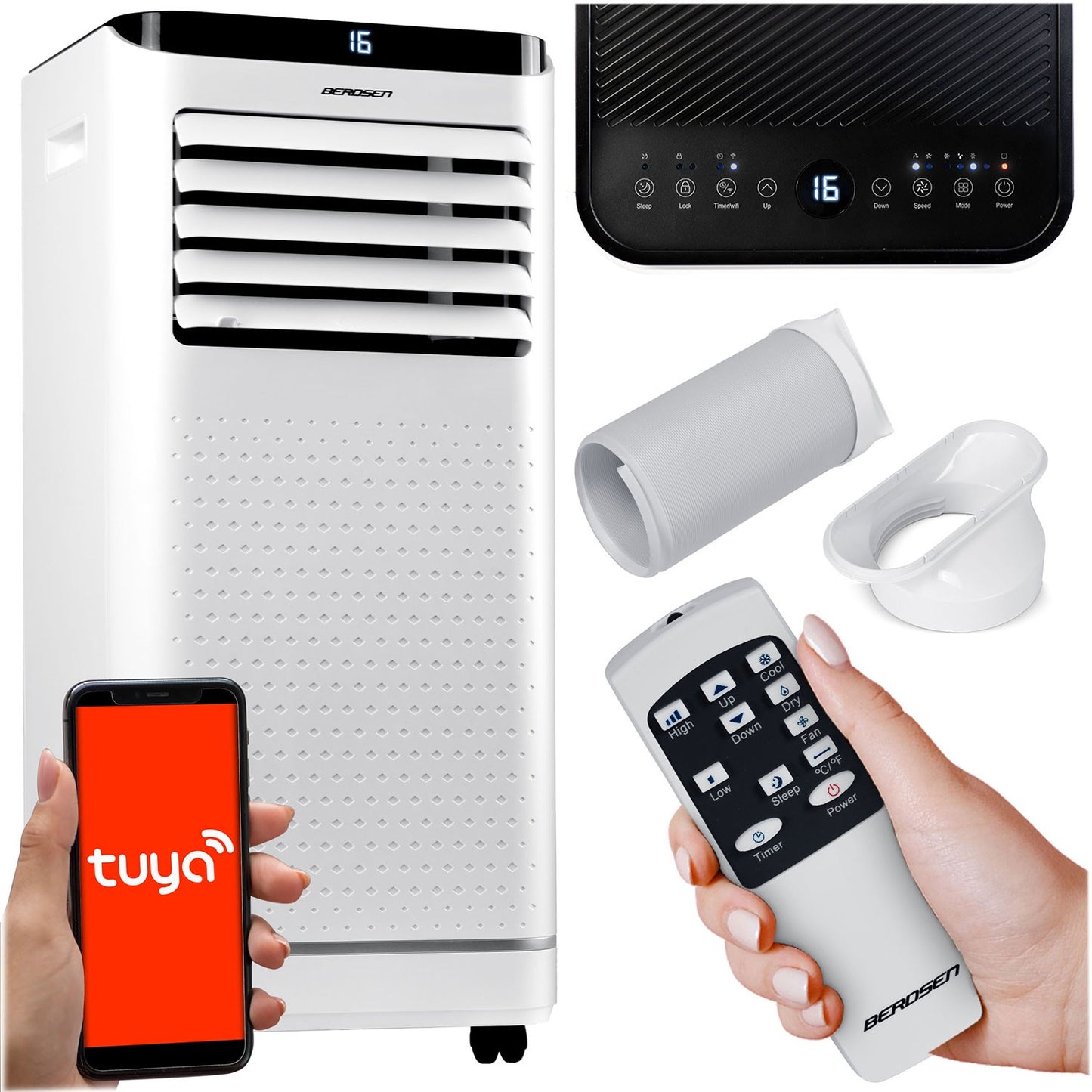 9000 BTU Berdsen BD-583 Portable Air Conditioner