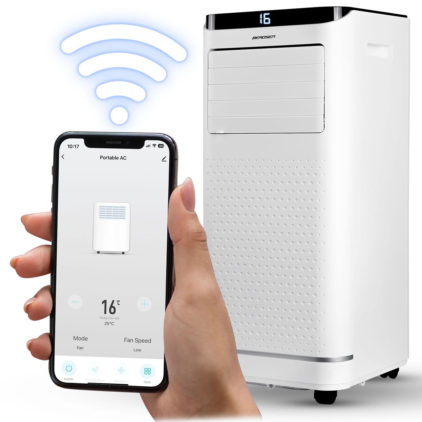 9000 BTU Berdsen BD-583 Portable Air Conditioner