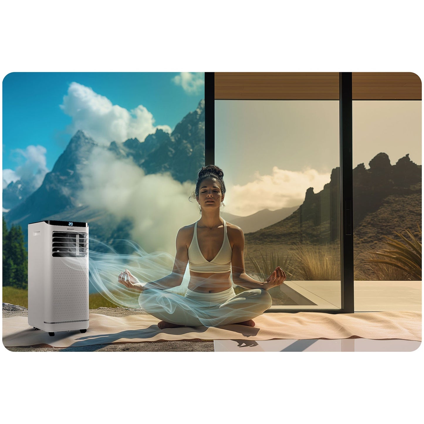 9000 BTU Berdsen BD-583 Portable Air Conditioner